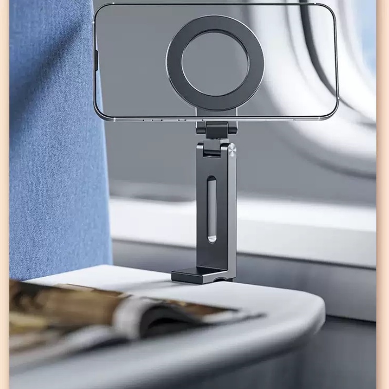 Phone Accessories For Travel - Universal Trip Magnetic Phone Holder Foldable