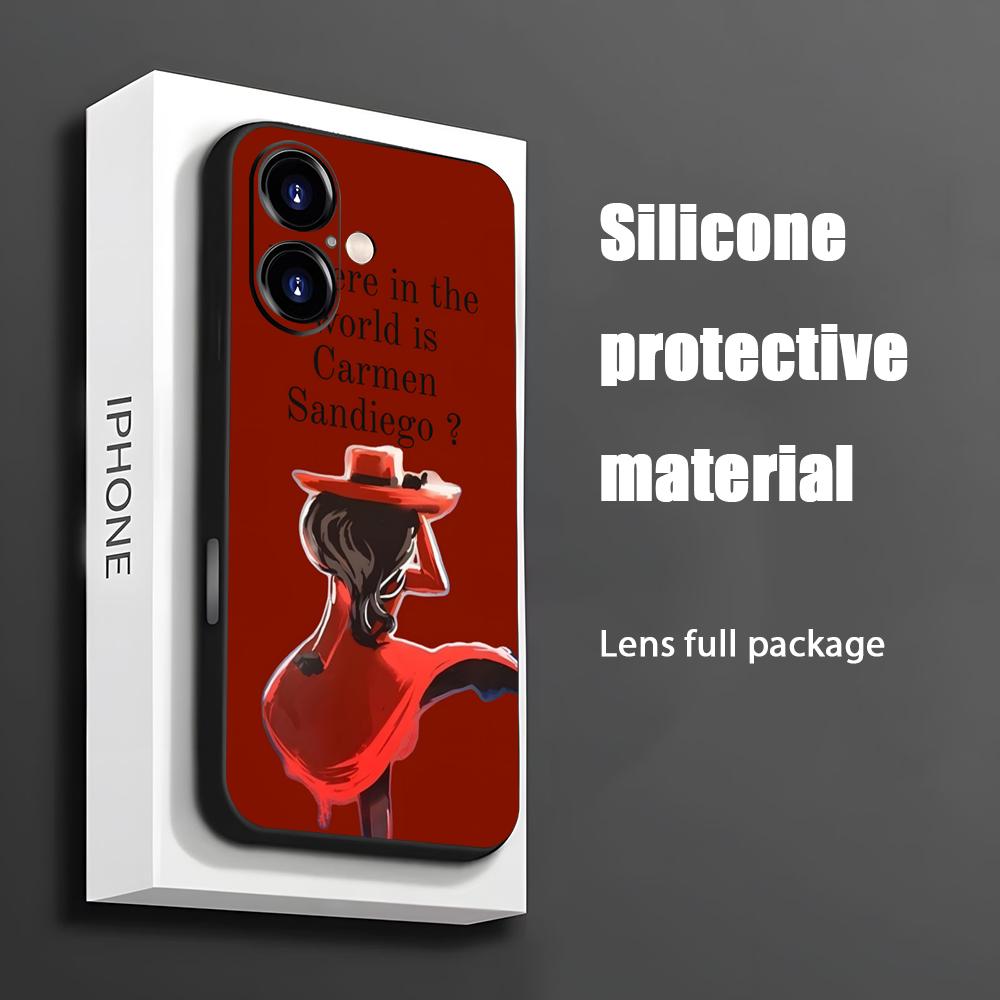 Phone Accessories Iphone - Hot Carmen Sandiego Cartoon Phone Case