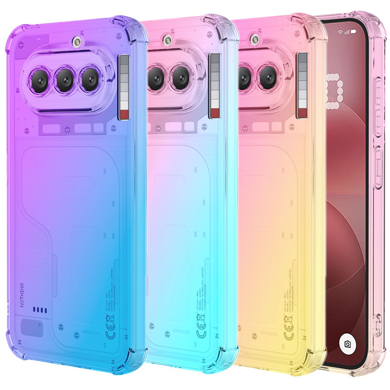 Phone Accessories Nothing - Four-corners Shockproof Gradient TPU Case for