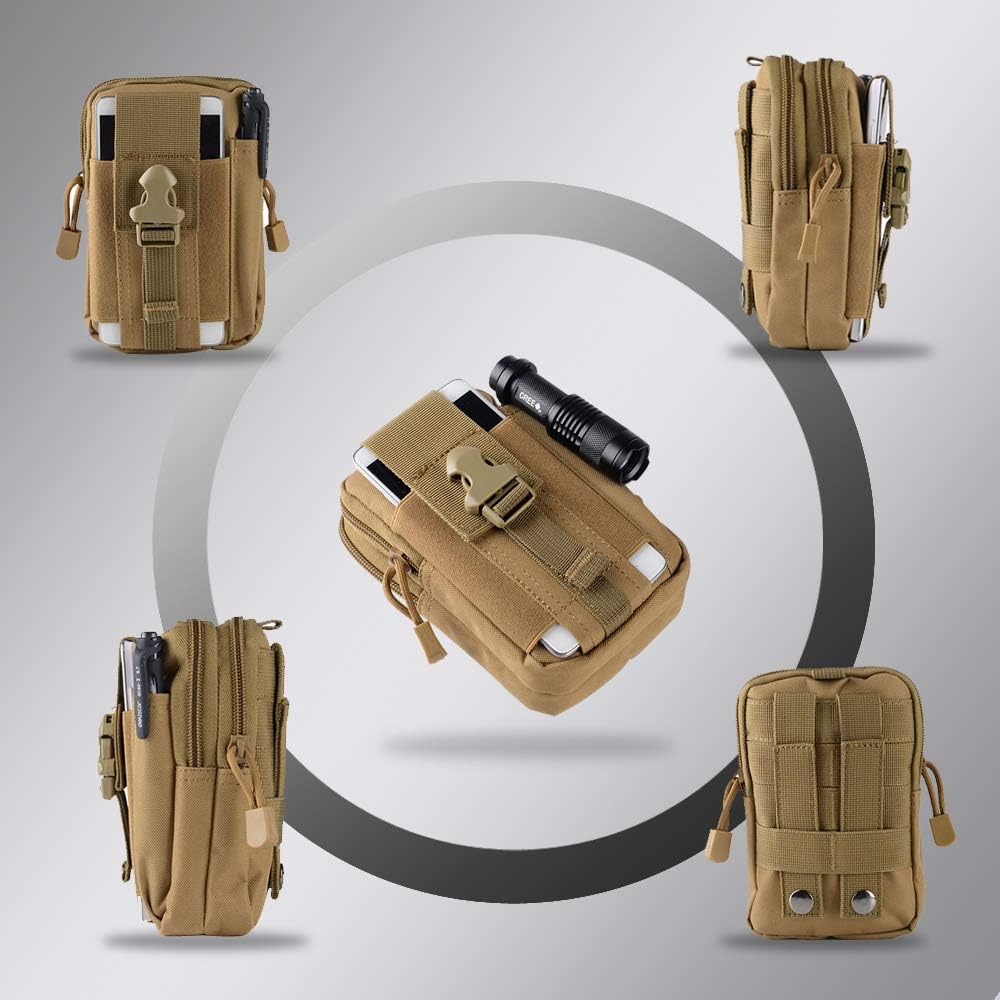 Tactical Molle Belt Pouch Mili - Phone Accessories Are ulasan dan harga