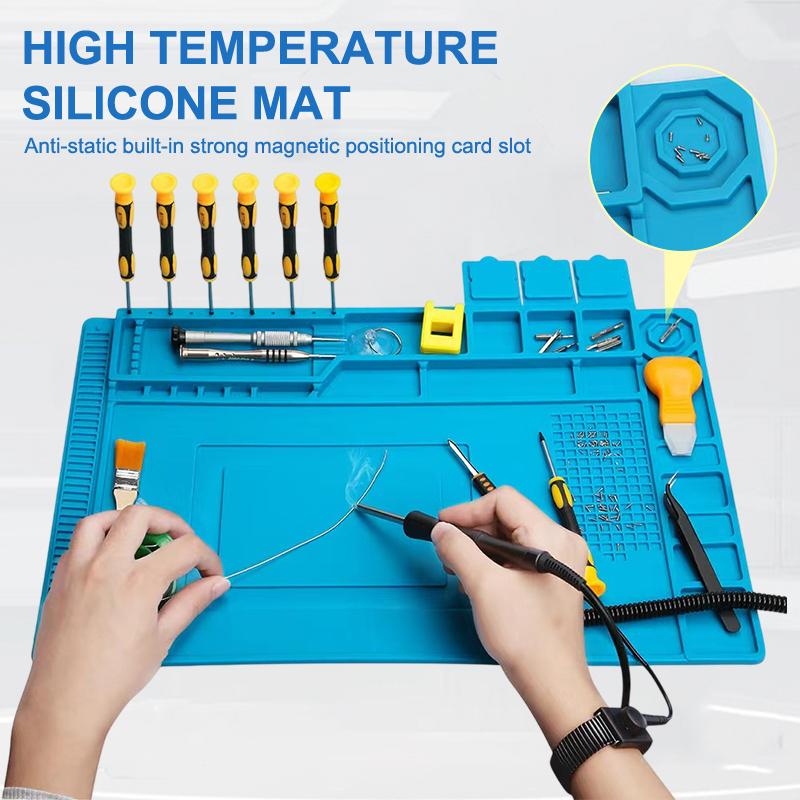 Magnetic Heat Insulation Silic - Phone Repair Kit ulasan dan harga