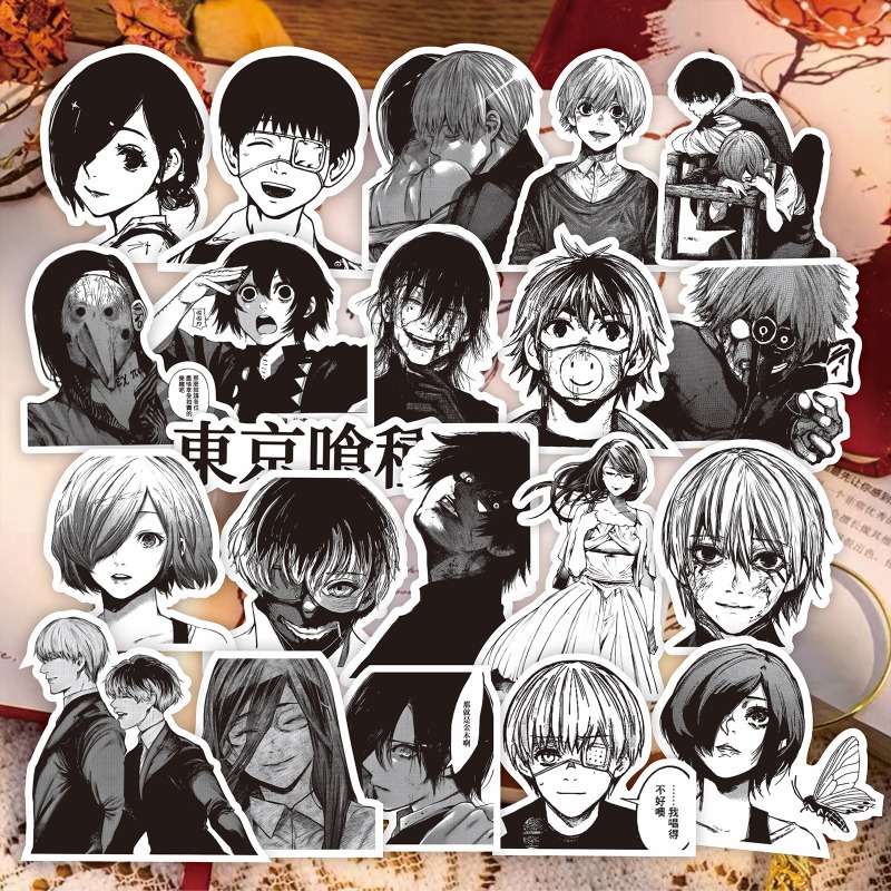 70pcs Black White Hot Anime To - Phone Accessories Tokyo ulasan dan harga