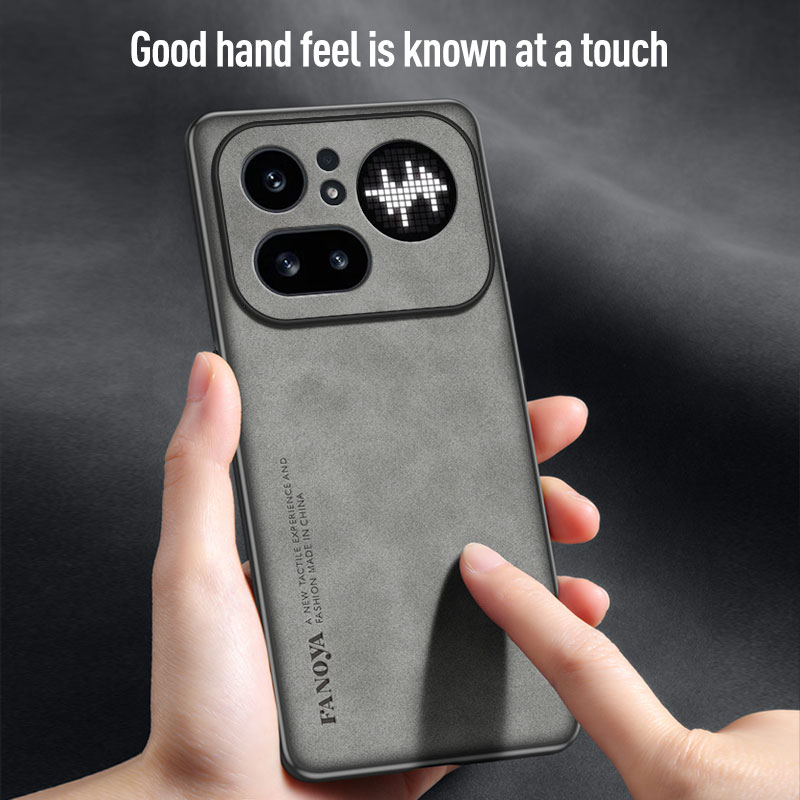 Luxury Sheepskin PU Leather Ph - Phone Accessories Nothing ulasan dan harga