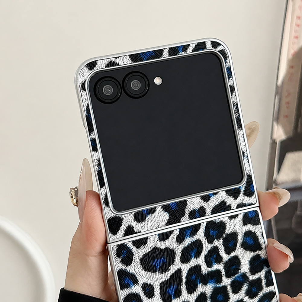 Leopard Print Folding Flip Pho - Phone Accessories For Travel ulasan dan harga