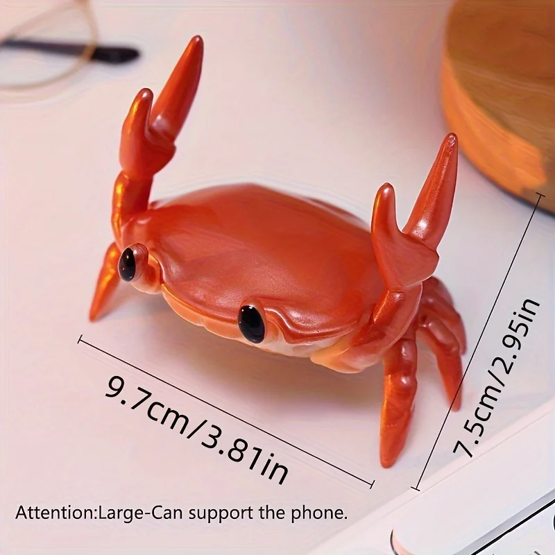 Personality 3D Crab Desk Decor - Phone Accessories For Old People ulasan dan harga