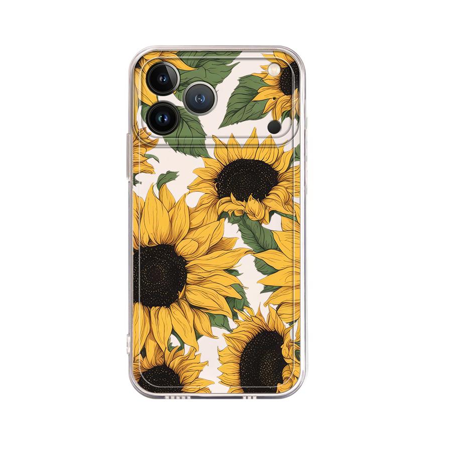 Cute Sunflower Pattern Case fo - Phone Accessories Iphone ulasan dan harga