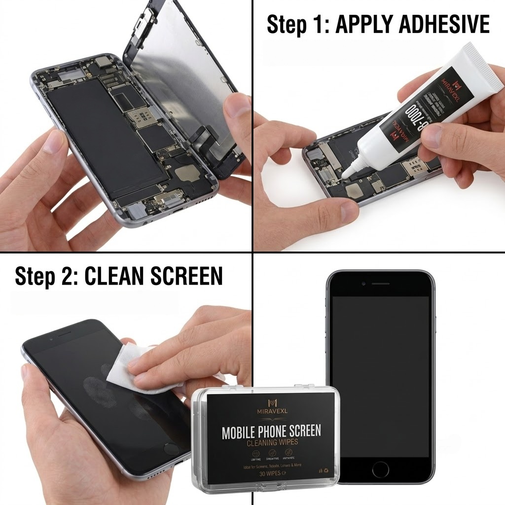Phone Screen Disassembly Repai - Phone Repair Kit ulasan dan harga