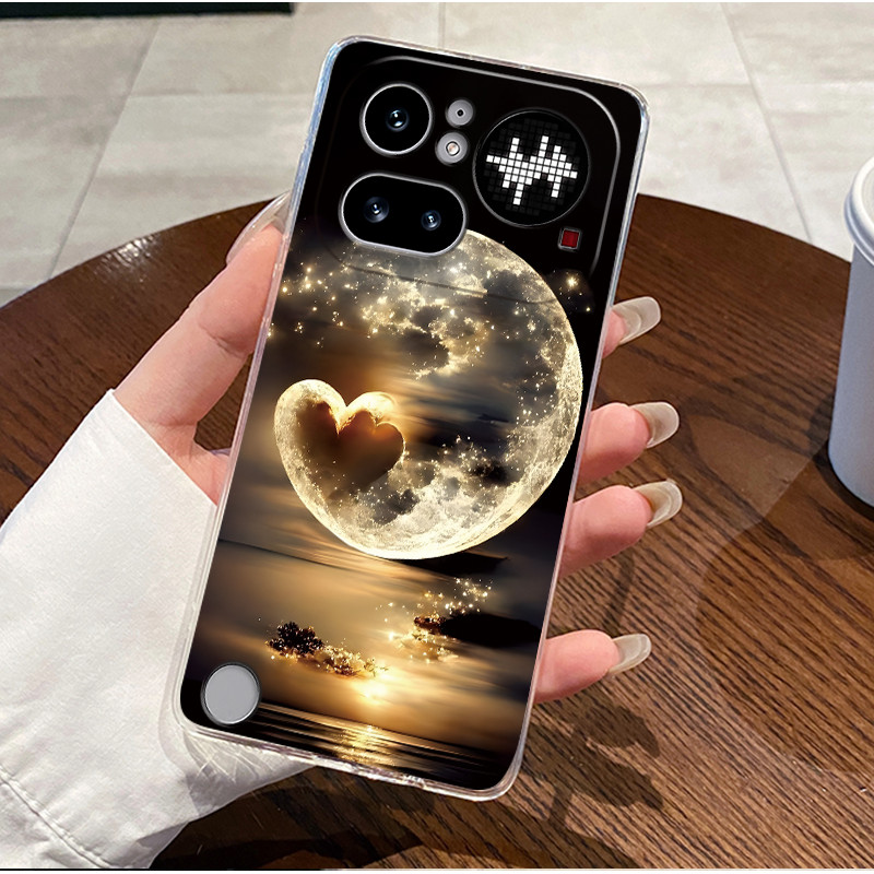 Elegant Trendy Black Love Patt - Phone Accessories Nothing ulasan dan harga