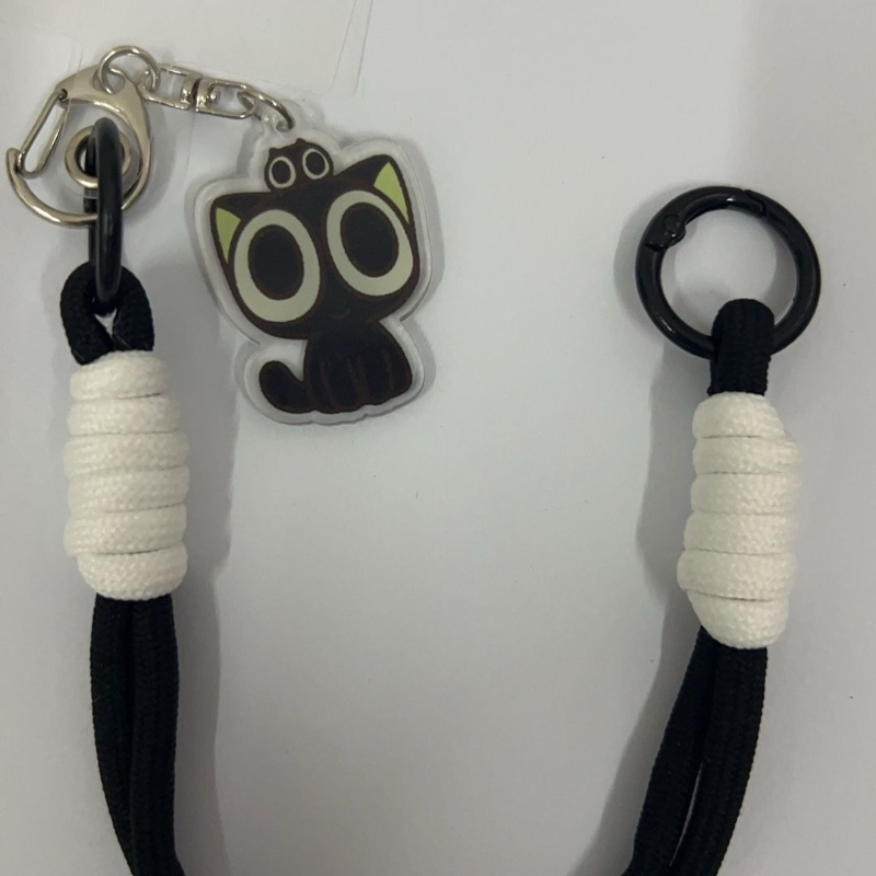 A stylish black cat-themed ant - Phone Accessories China ulasan dan harga