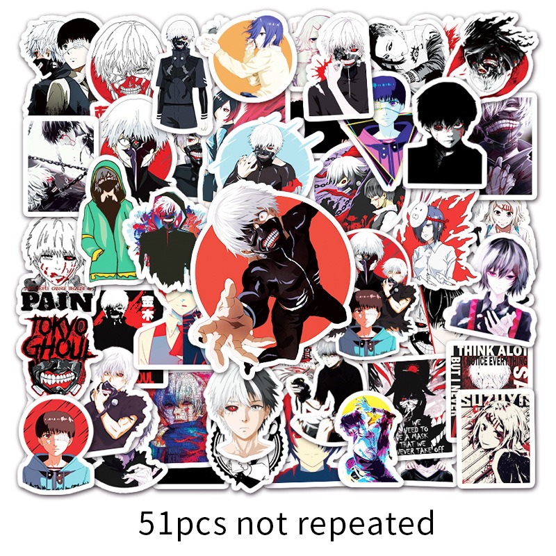 Hot New 51pcs Tokyo Ghoul Cart - Phone Accessories Tokyo ulasan dan harga