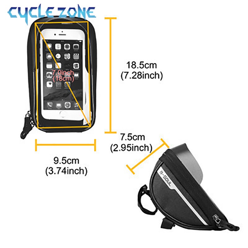 Mountain Bicycle Bag Touch Scr - Phone Zone Accessories & Repair ulasan dan harga