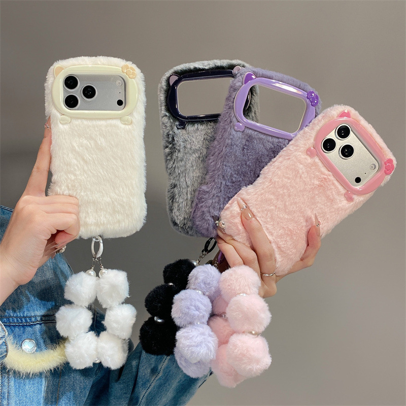 Luxury Solid Colors Furry Plus - Phone Accessories Iphone ulasan dan harga