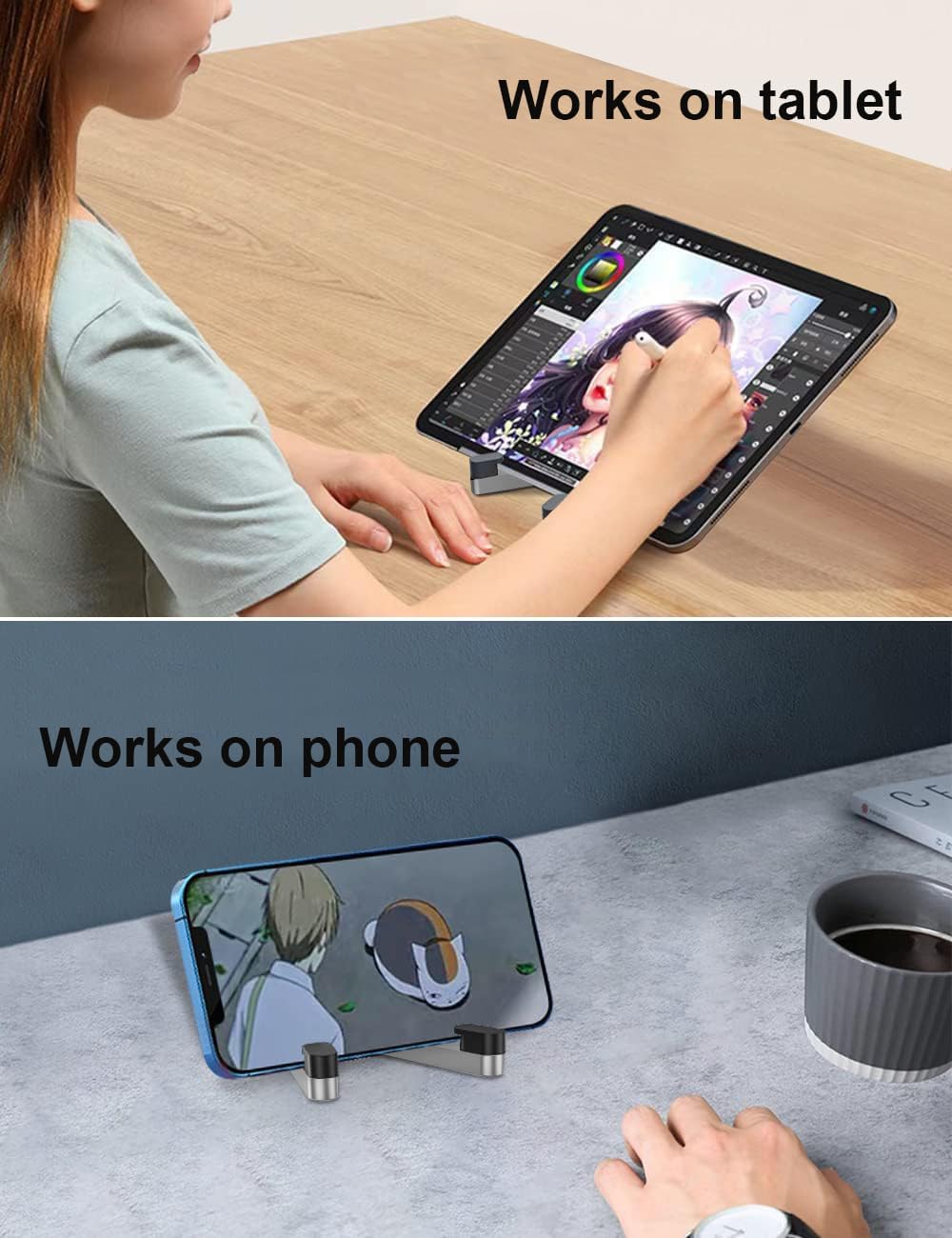 Foldable Aluminum Cell Phone S - Phone Accessories For Travel ulasan dan harga
