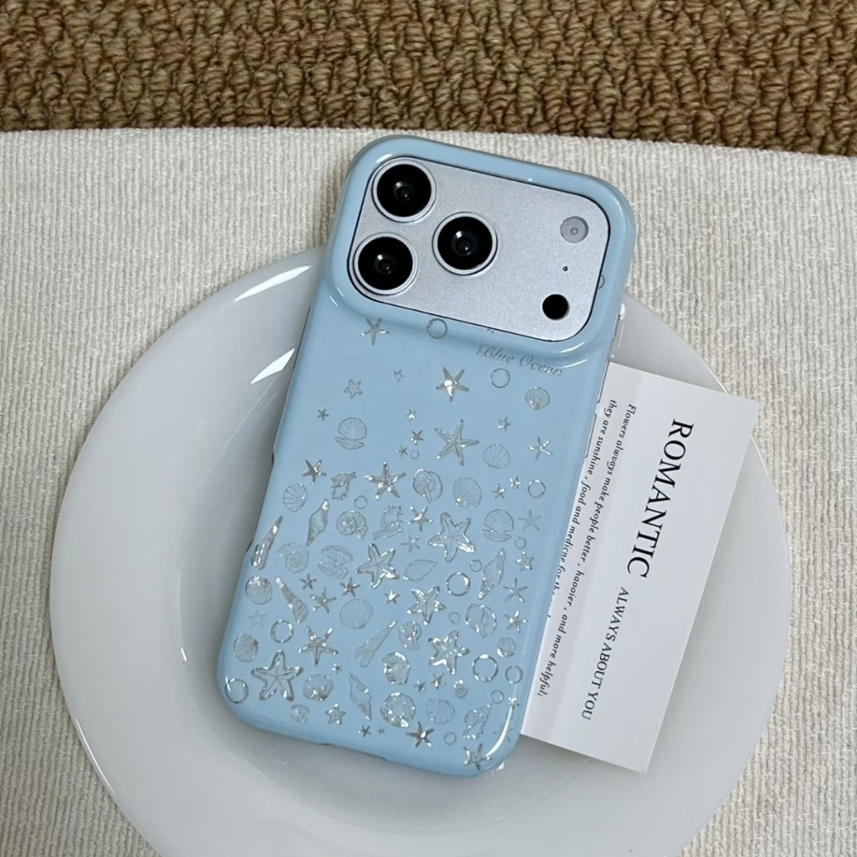 Korean Ins Mint Colored Englis - Phone Accessories Iphone ulasan dan harga