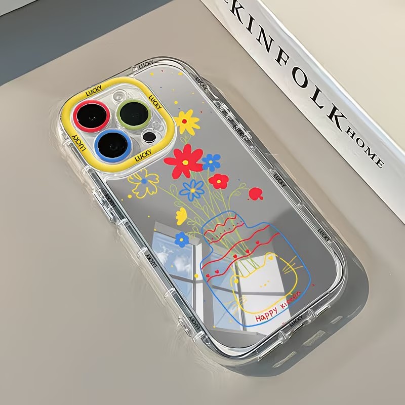 Summer Daisy Cat Vase Design M - Phone Accessories Iphone ulasan dan harga