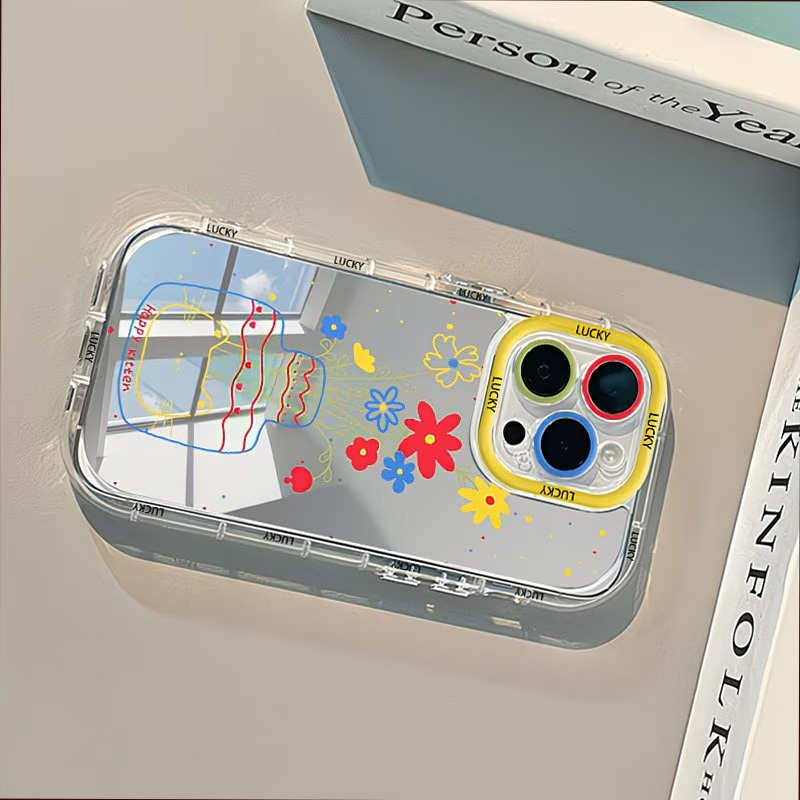 Summer Daisy Cat Vase Design M - Phone Accessories Iphone ulasan dan harga