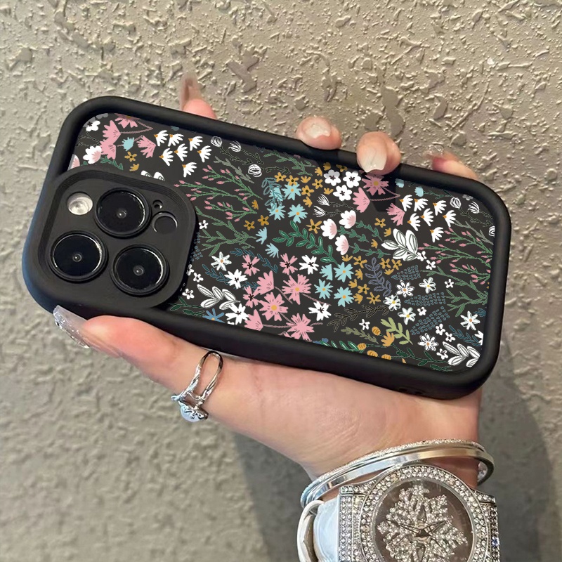 Pink High-bamboo Floral Patter - Phone Accessories Iphone ulasan dan harga