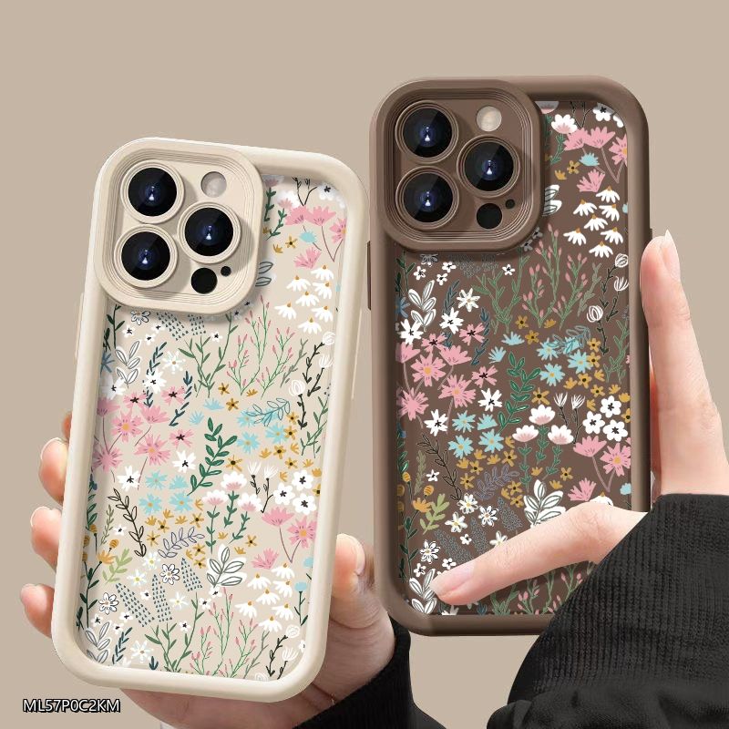 Pink High-bamboo Floral Patter - Phone Accessories Iphone ulasan dan harga