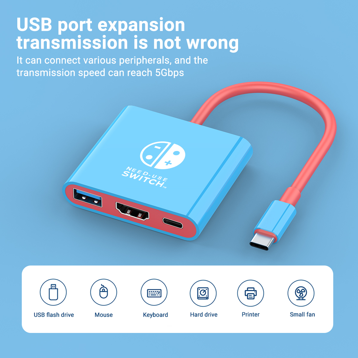3-in-1 USB C HUB Type-C to HDM - Hdmi Phone Adapter ulasan dan harga