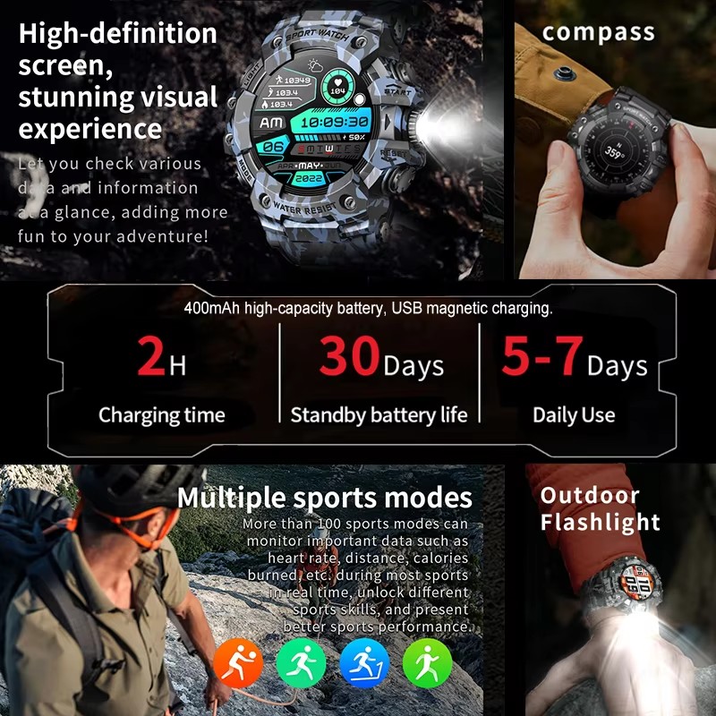 2026 Smart Watch Sport Outdoor - Phone Zone Accessories & Repair ulasan dan harga