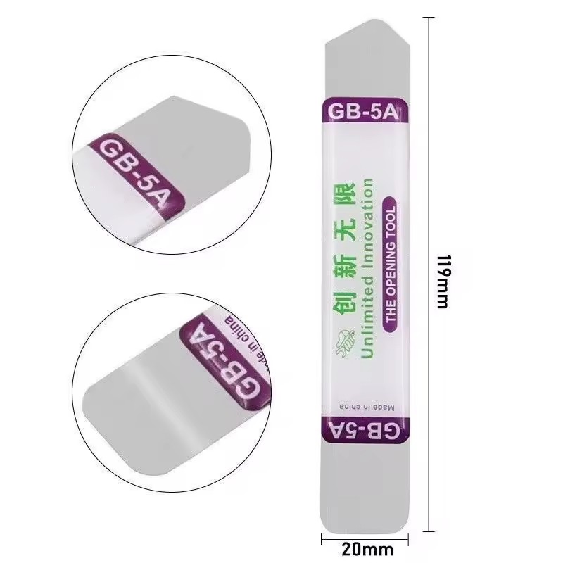 1-6Pcs Metal Flat Soft Blade C - Phone Repair Kit ulasan dan harga