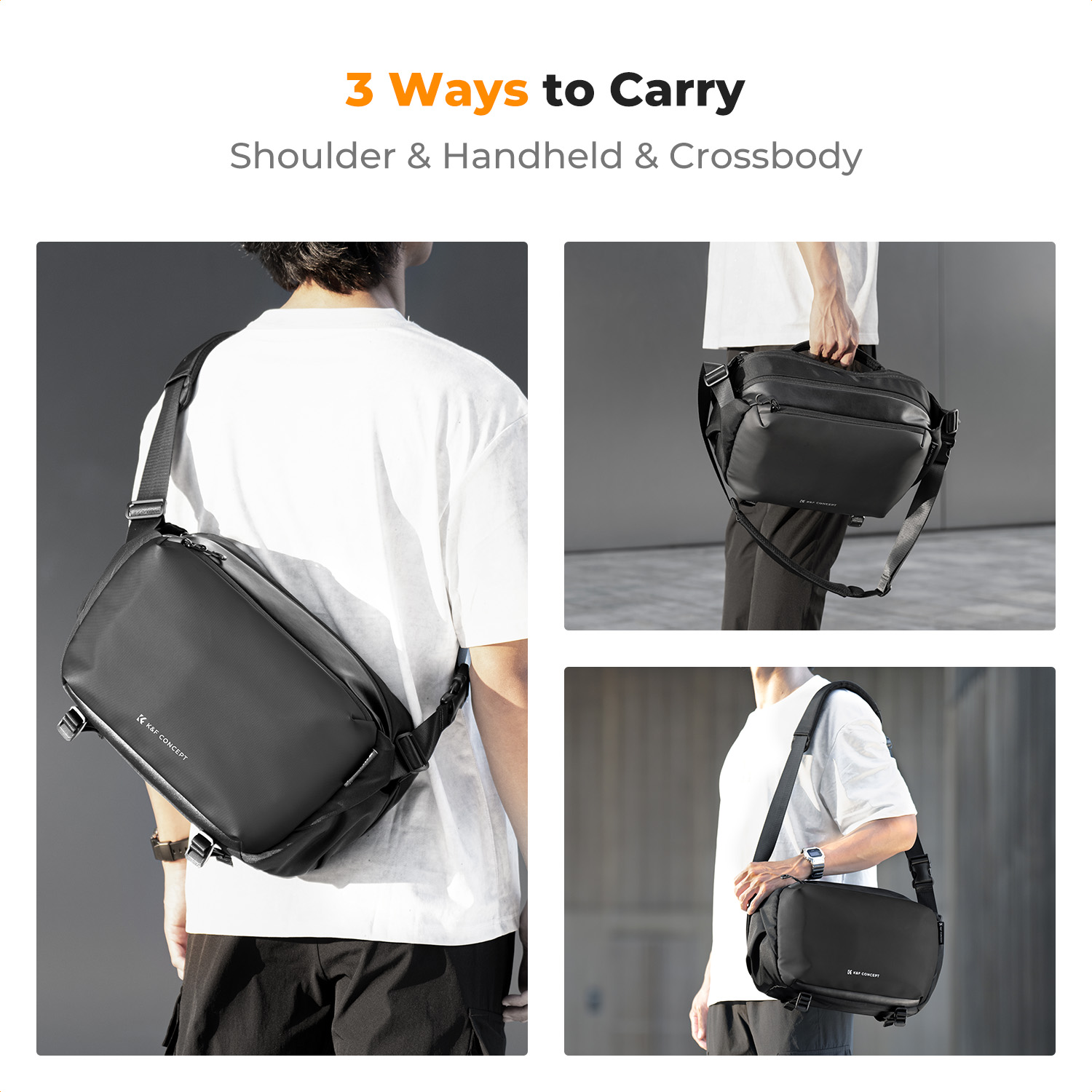 K&F CONCEPT 12L/10L Camera Sli - Phone Accessories For Travel ulasan dan harga