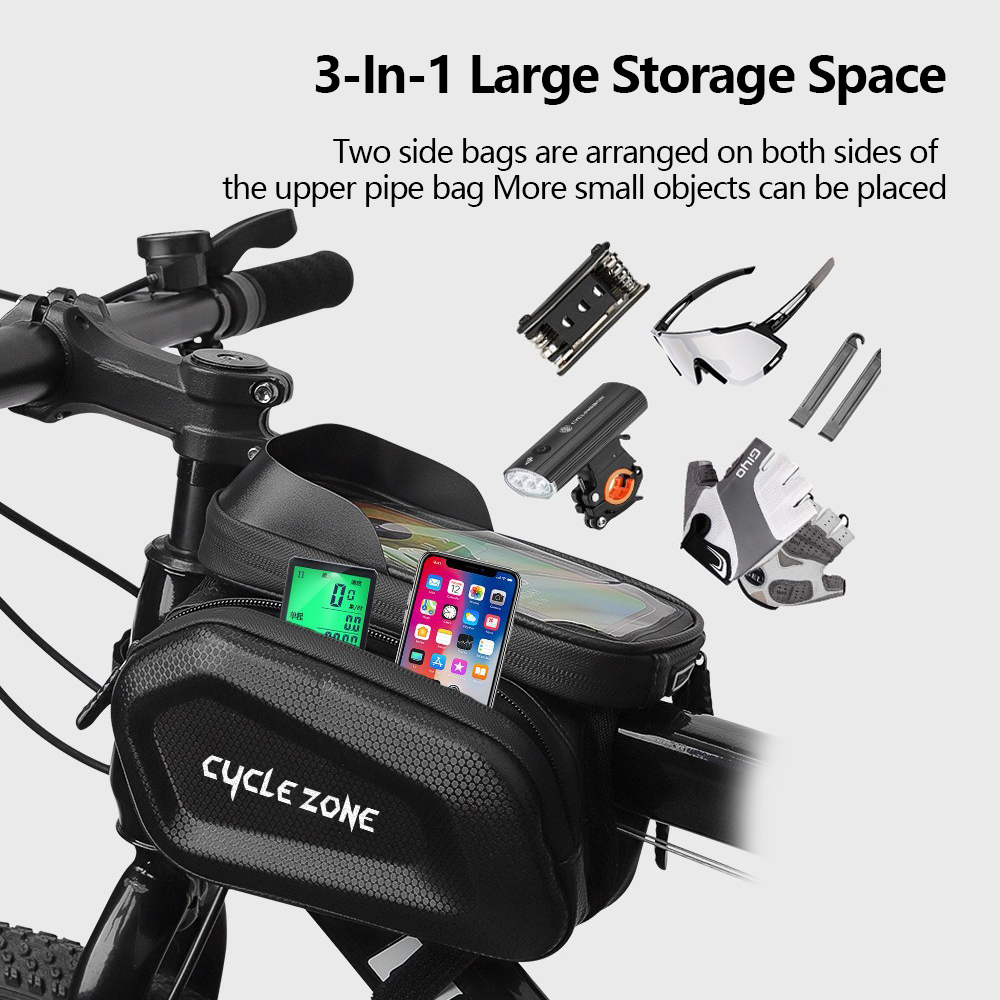 Bicycle Bag Touch Screen Phone - Phone Zone Accessories & Repair ulasan dan harga