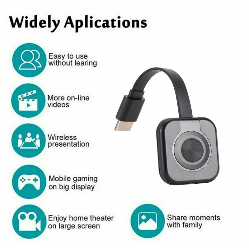 Wireless WiFi Projector Audio  - Hdmi Phone Adapter ulasan dan harga