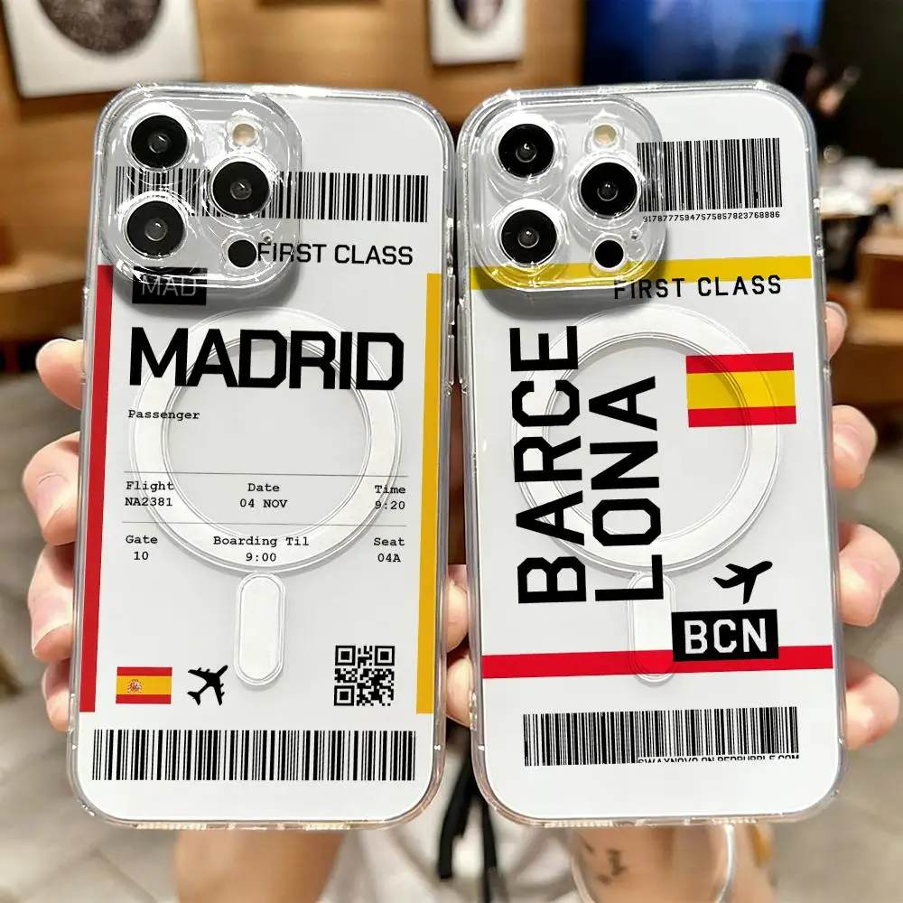 Travel Plane Ticket Spain Phon - Phone Accessories For Travel ulasan dan harga