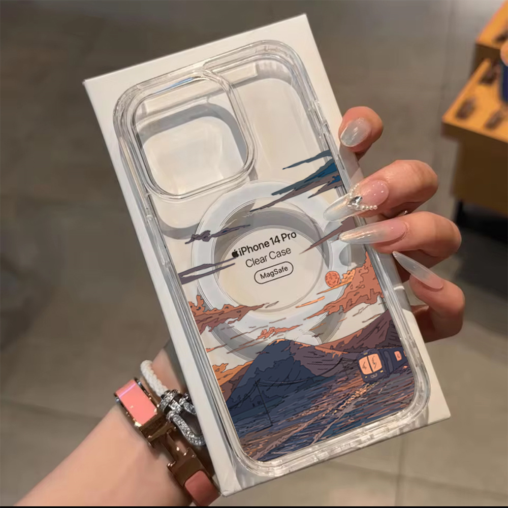 Sunset Pattern Fashion Phone C - Phone Accessories Iphone ulasan dan harga