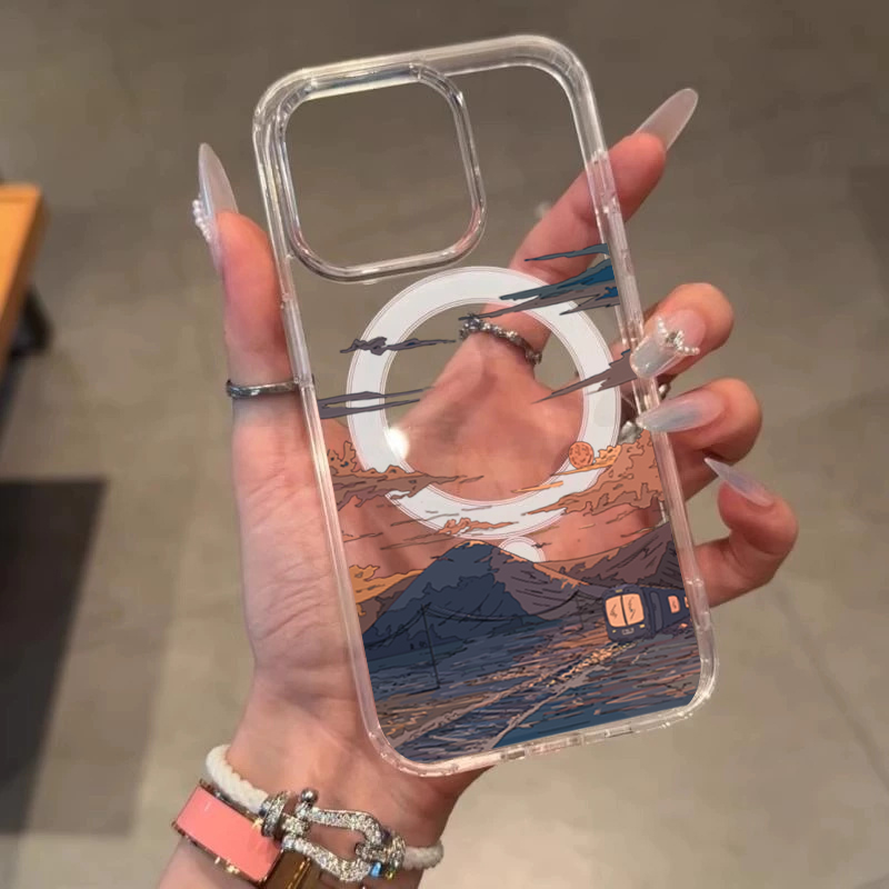 Sunset Pattern Fashion Phone C - Phone Accessories Iphone ulasan dan harga
