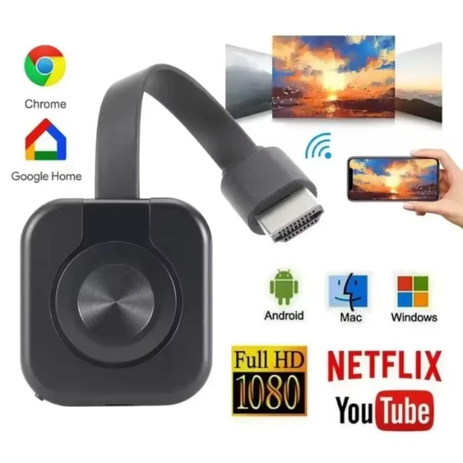 ‌WiFi Receiver Audio Video Tra - Hdmi Phone Adapter ulasan dan harga