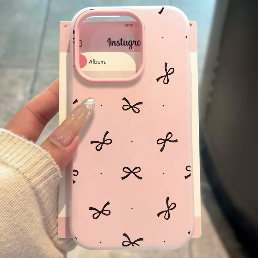 Cute Bow Polka Dot INS Phone C - Phone Accessories Iphone ulasan dan harga