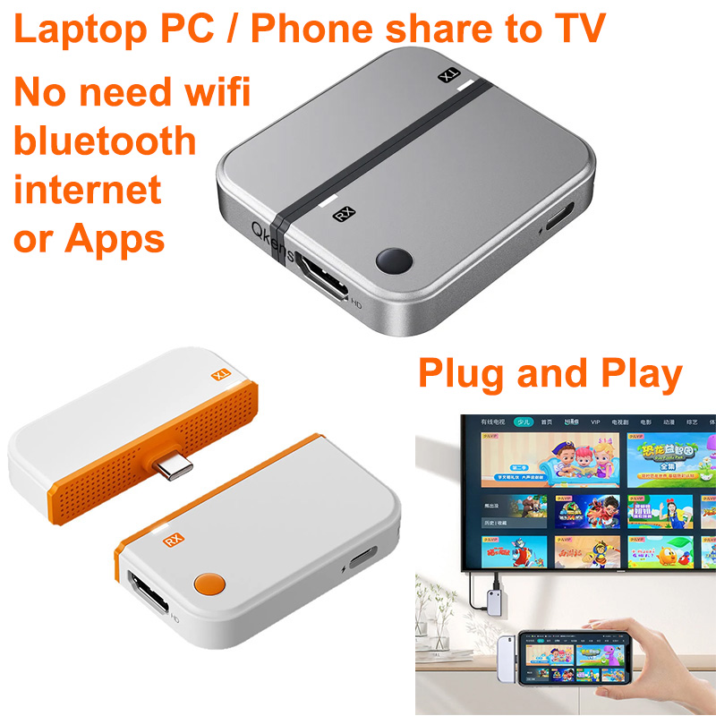 50m Type C Wireless Transmitte - Hdmi Phone Adapter ulasan dan harga