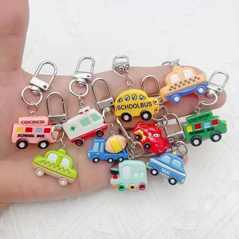 10pcs resin cartoon car keycha - Phone Accessories Are ulasan dan harga