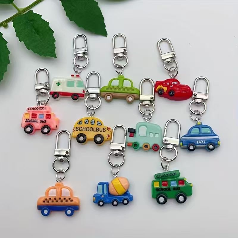 10pcs resin cartoon car keycha - Phone Accessories Are ulasan dan harga