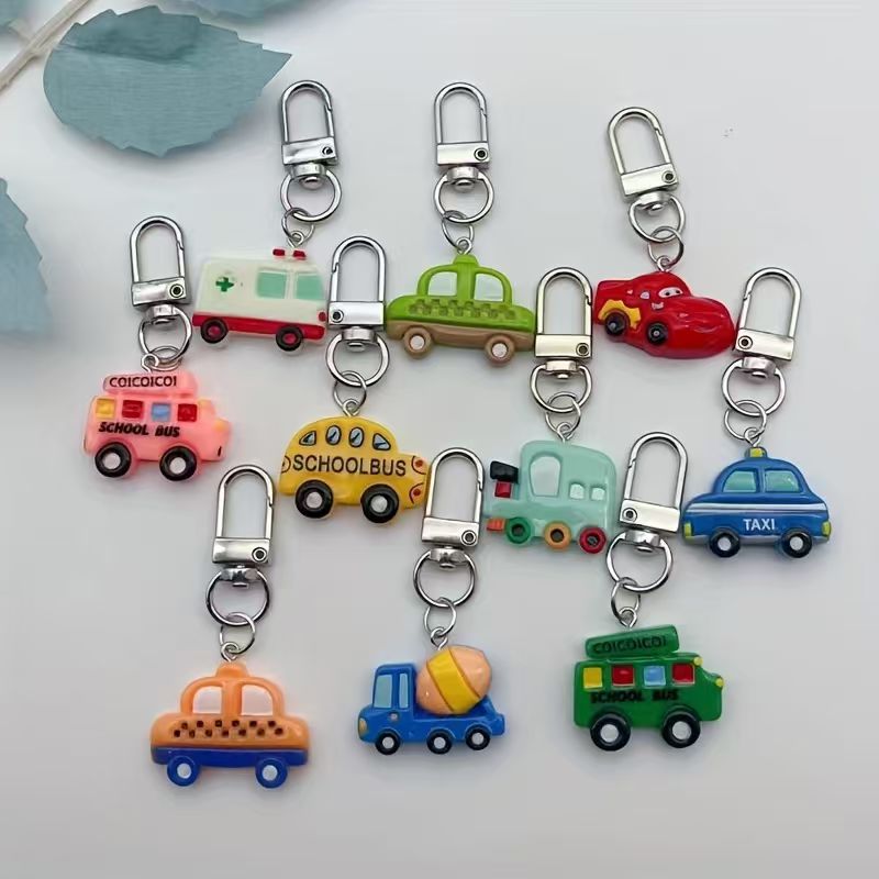 10pcs resin cartoon car keycha - Phone Accessories Are ulasan dan harga