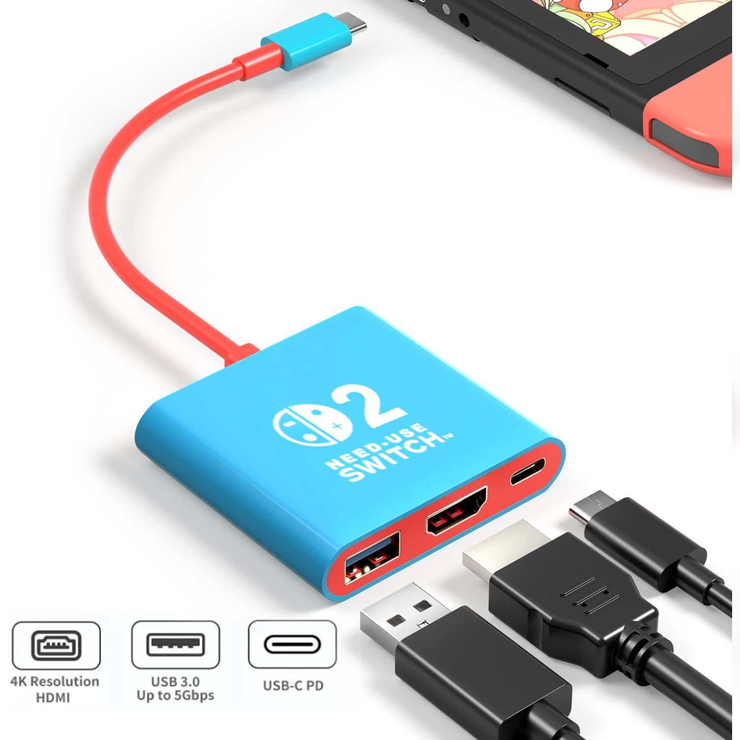 4K60Hz Type-C to HDMI Adapter  - Hdmi Phone Adapter ulasan dan harga
