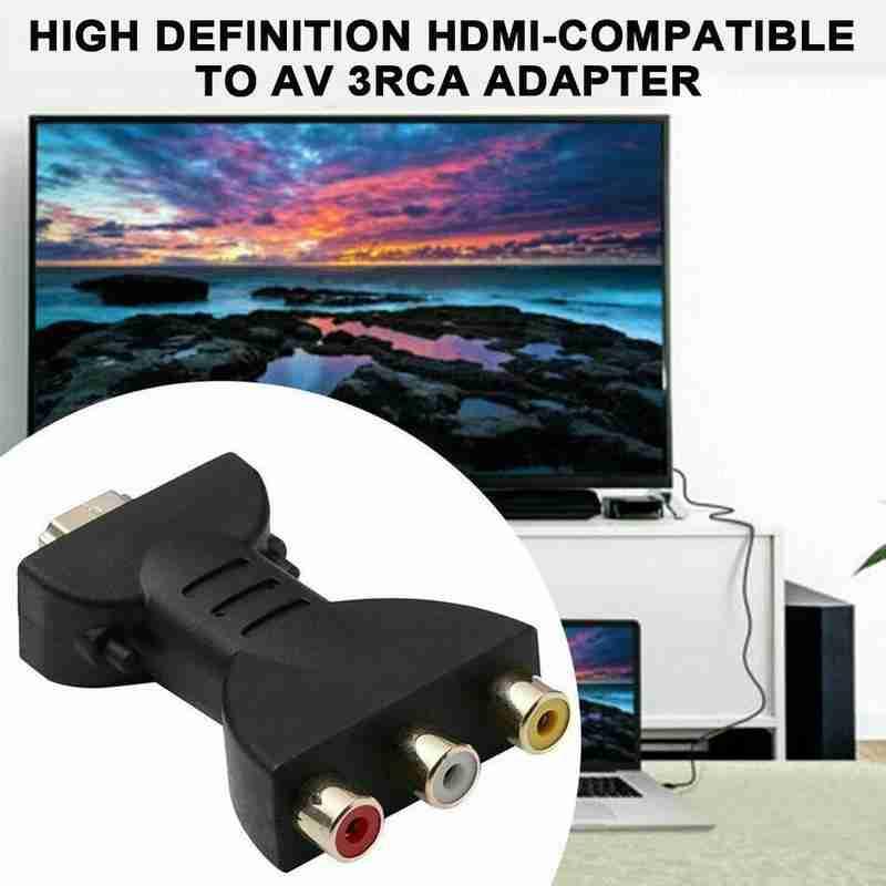 For HD TV BOX HD 1080P RCA AV  - Hdmi Phone Adapter ulasan dan harga