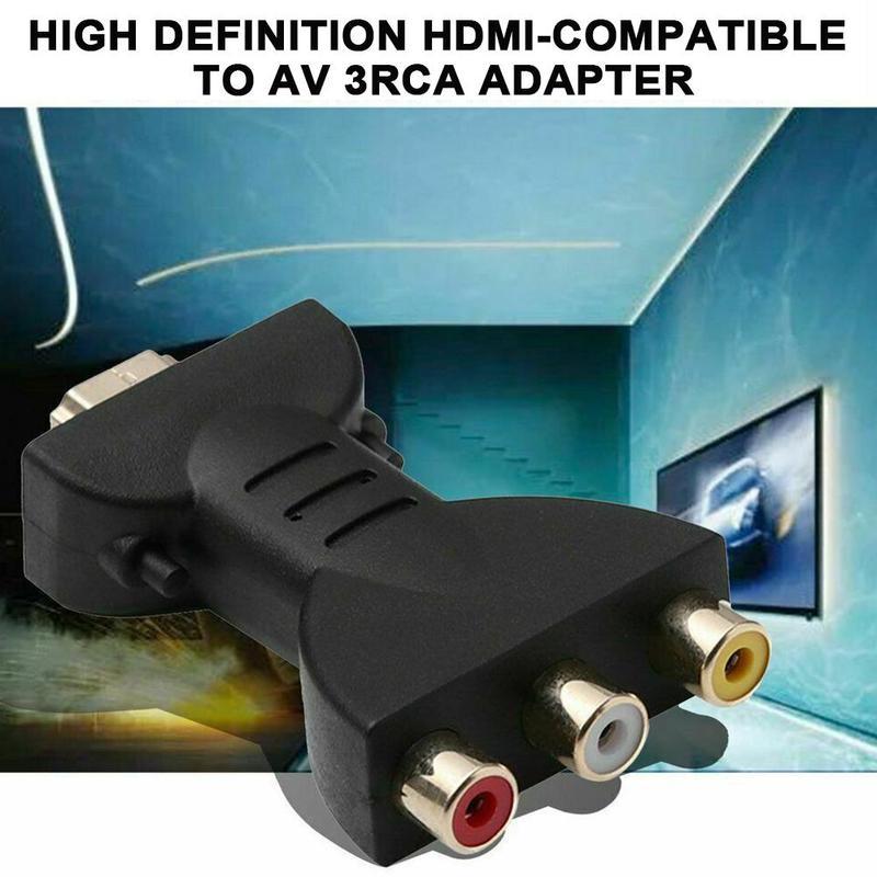For HD TV BOX HD 1080P RCA AV  - Hdmi Phone Adapter ulasan dan harga