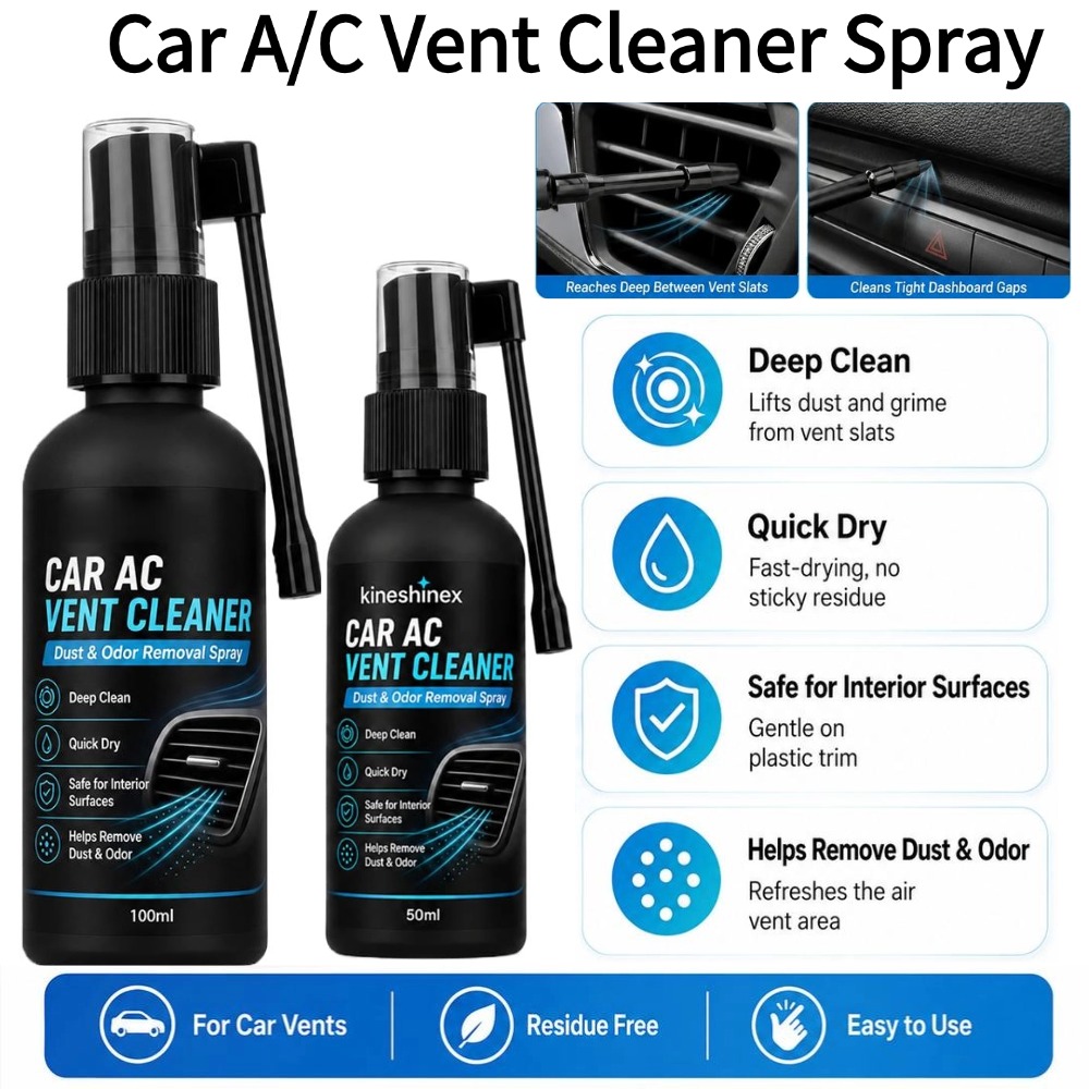 Car Air Conditioner Vent Clean - Screen Cleaner Spray ulasan dan harga