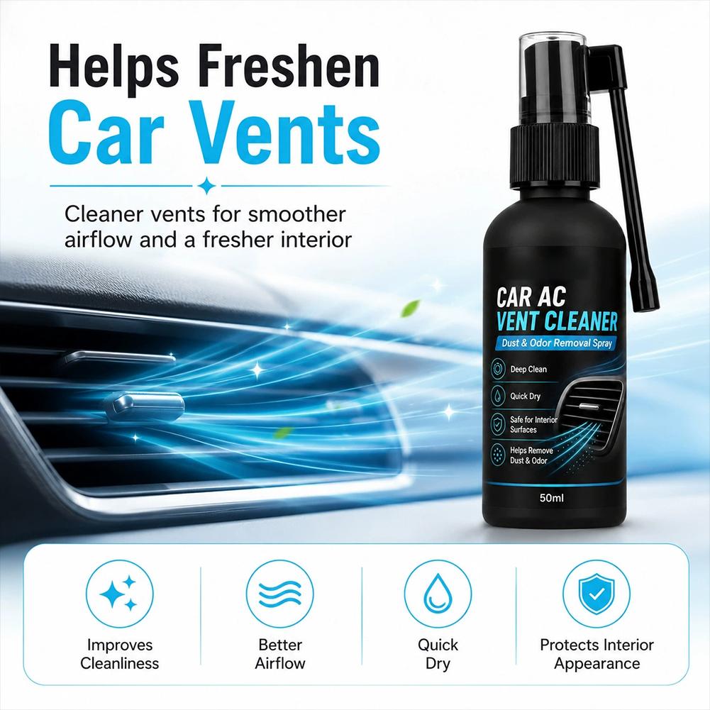Car Air Conditioner Vent Clean - Screen Cleaner Spray ulasan dan harga
