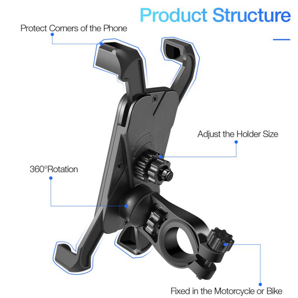 Universal Bike Phone Holder 36 - Phone Zone Accessories & Repair ulasan dan harga