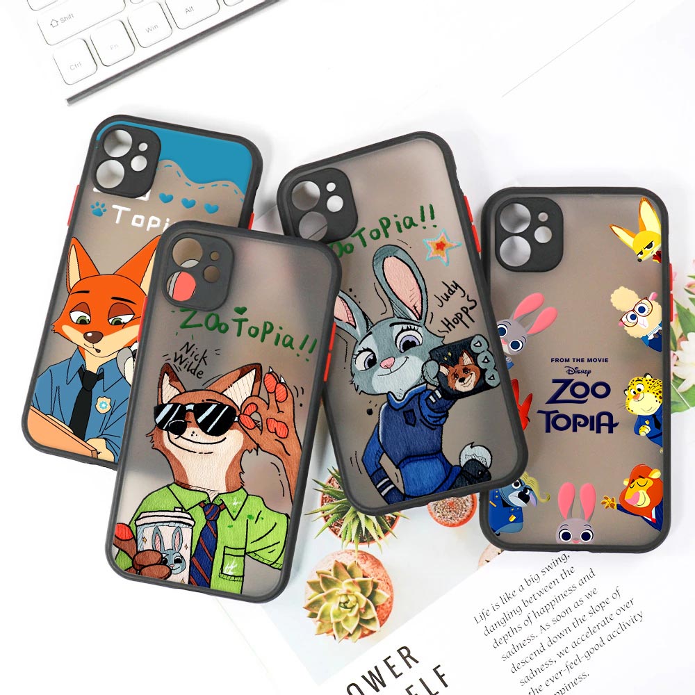 Disney Nick Judy Matte Translu - Phone Accessories Iphone ulasan dan harga