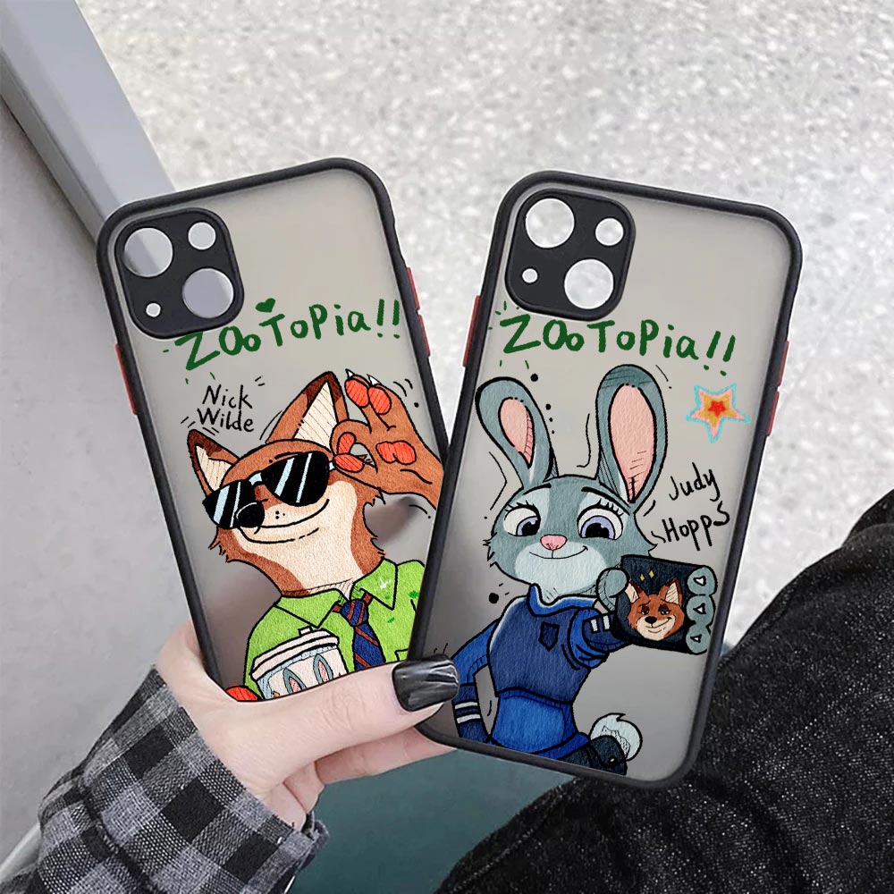 Disney Nick Judy Matte Translu - Phone Accessories Iphone ulasan dan harga
